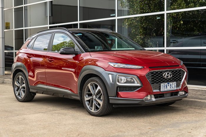 2020 Hyundai Kona Highlander OS.3 MY20 Pulse Red