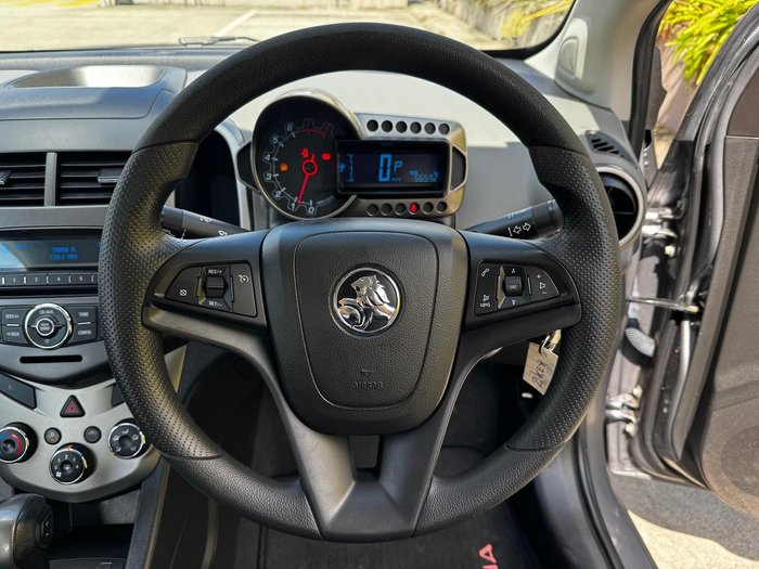 2012 Holden Barina CD TM MY13 Satin Steel Grey