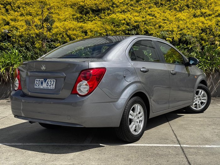 2012 Holden Barina CD TM MY13 Satin Steel Grey