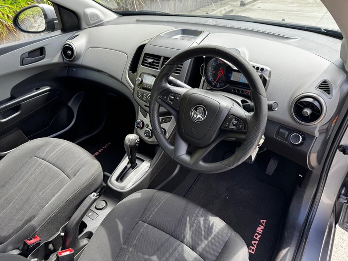 2012 Holden Barina CD TM MY13 Satin Steel Grey