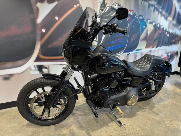 2016 Harley-Davidson Dyna Street Bob 103 (FXDB 103) Dyna Black