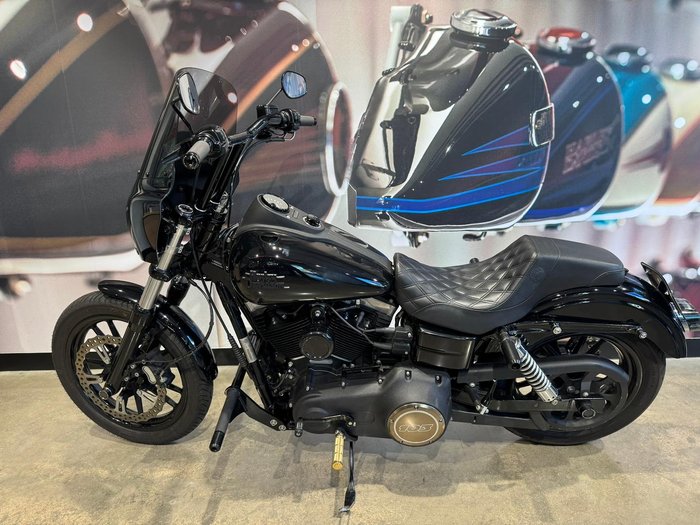 2016 Harley-Davidson Dyna Street Bob 103 (FXDB 103) Dyna Black