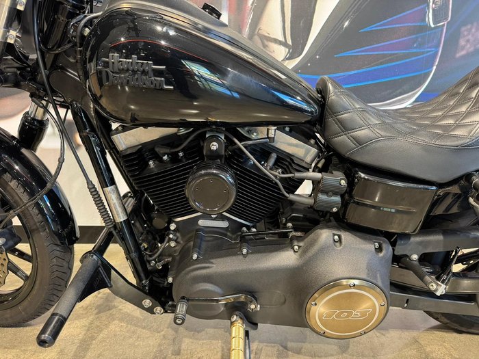2016 Harley-Davidson Dyna Street Bob 103 (FXDB 103) Dyna Black
