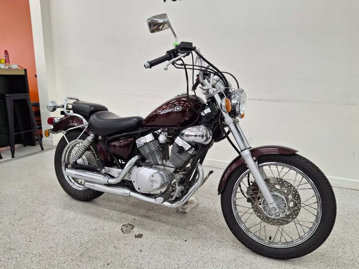 2009 YAMAHA XV250 (VIRAGO VX250S, VX250R) Maroon