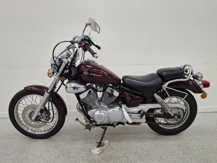 2009 YAMAHA XV250 (VIRAGO VX250S, VX250R) Maroon