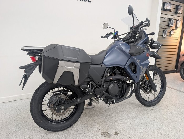 2024 Kawasaki KLR650 (KL650) ADVENTURE Blue