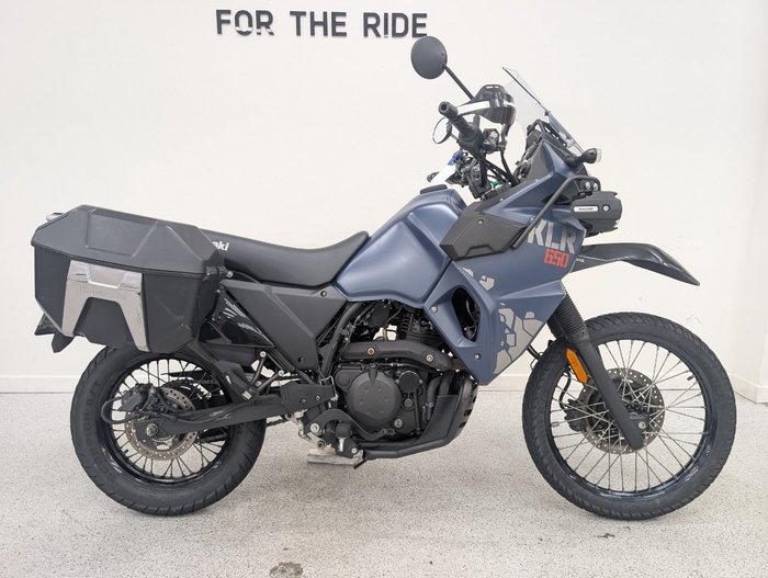 2024 Kawasaki KLR650 (KL650) ADVENTURE Blue