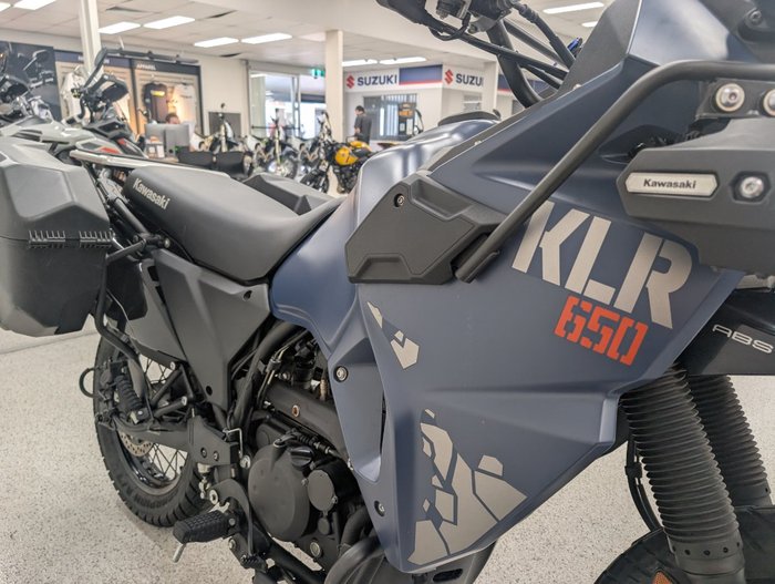 2024 Kawasaki KLR650 (KL650) ADVENTURE Blue