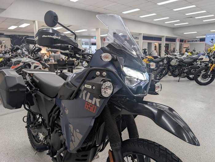 2024 Kawasaki KLR650 (KL650) ADVENTURE Blue
