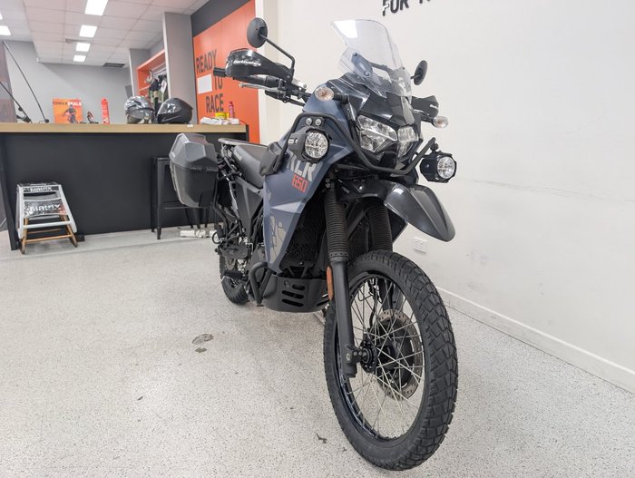 2024 Kawasaki KLR650 (KL650) ADVENTURE Blue