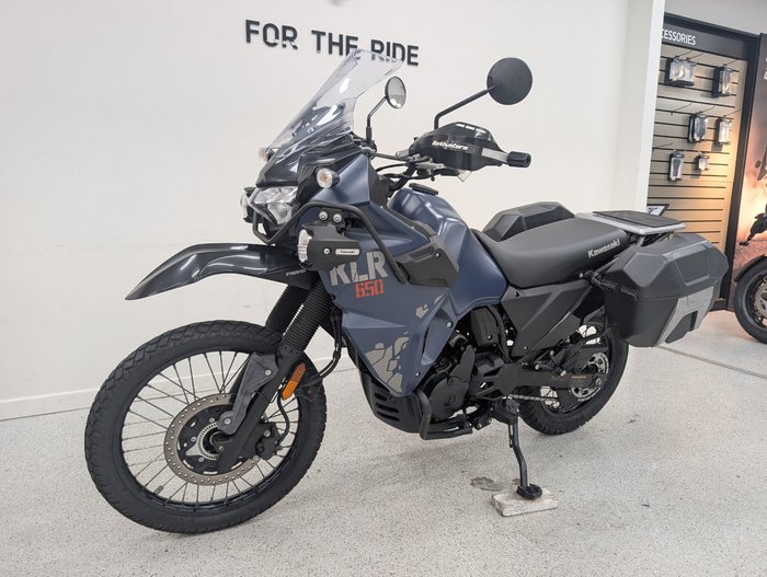 2024 Kawasaki KLR650 (KL650) ADVENTURE Blue
