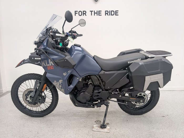 2024 Kawasaki KLR650 (KL650) ADVENTURE Blue