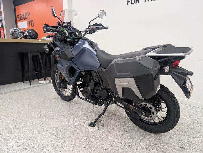 2024 Kawasaki KLR650 (KL650) ADVENTURE Blue