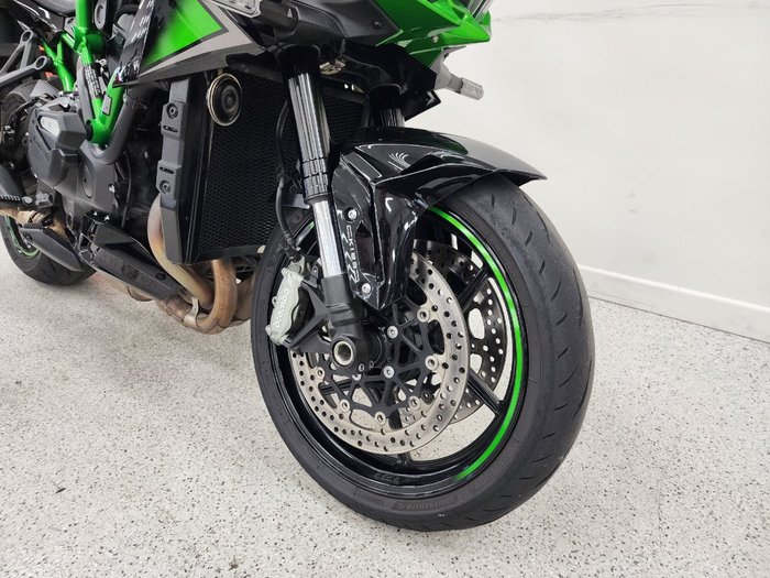 2022 Kawasaki Z H2 (ZR1000K) Green