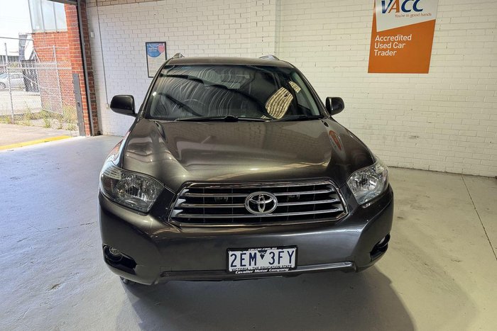 2009 Toyota Kluger KX-S GSU45R AWD Graphite