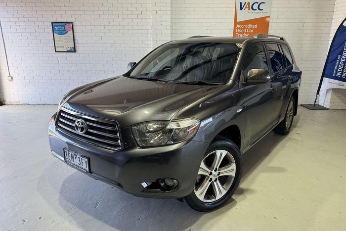 2009 Toyota Kluger KX-S GSU45R AWD Graphite