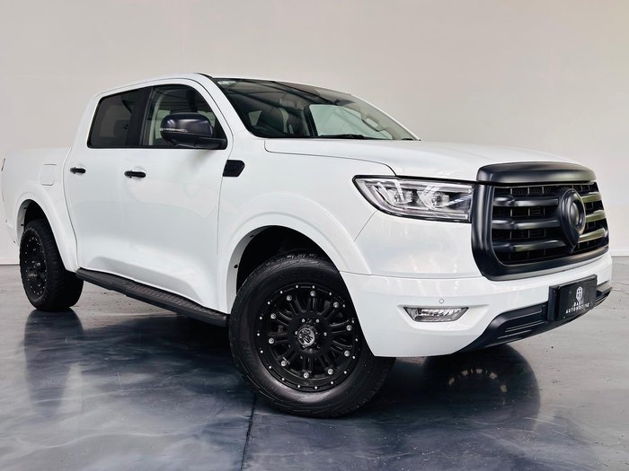 2022 GWM Ute Cannon Vanta NPW 4X4 Dual Range Pearl White