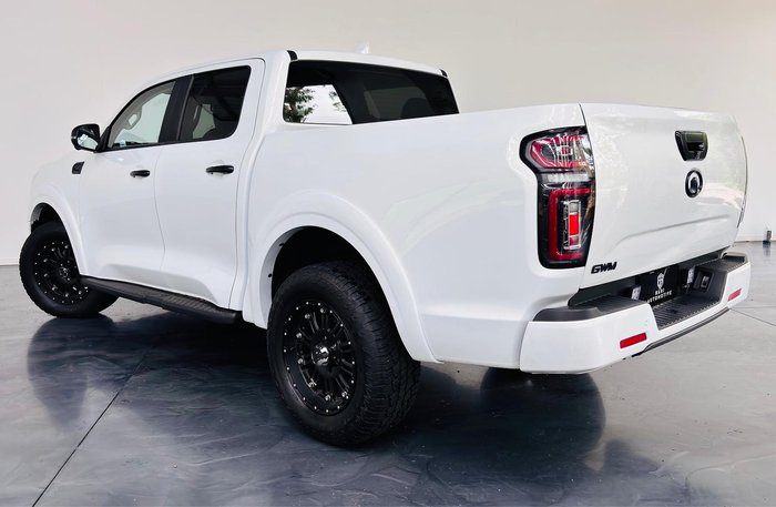 2022 GWM Ute Cannon Vanta NPW 4X4 Dual Range Pearl White