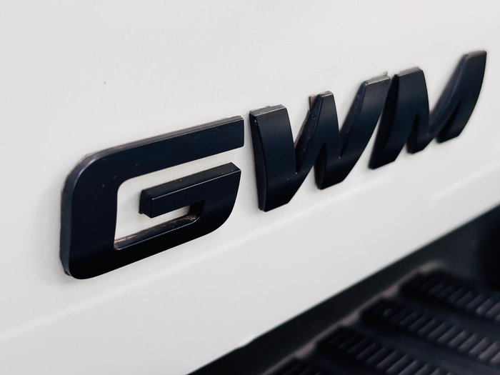 2022 GWM Ute Cannon Vanta NPW 4X4 Dual Range Pearl White