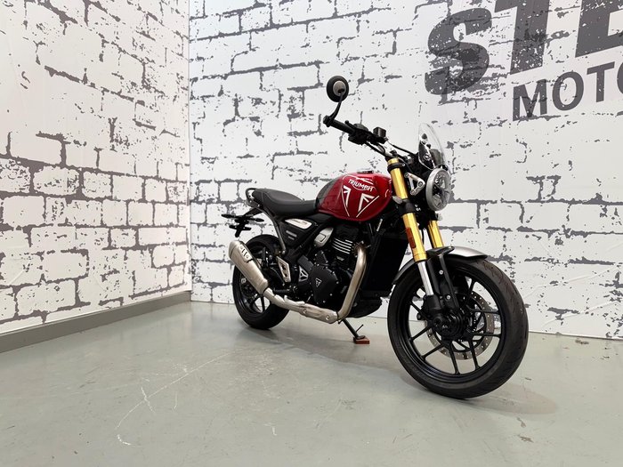 2025 Triumph Speed 400 Speed Four Red