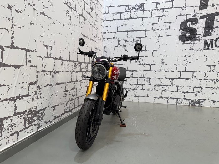 2025 Triumph Speed 400 Speed Four Red