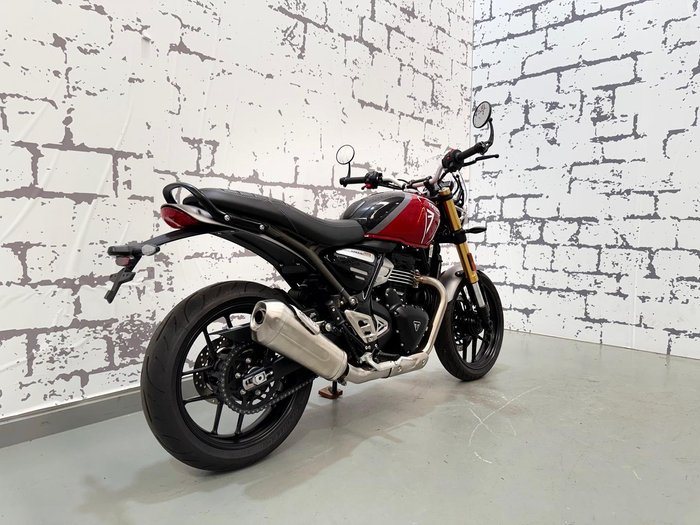 2025 Triumph Speed 400 Speed Four Red