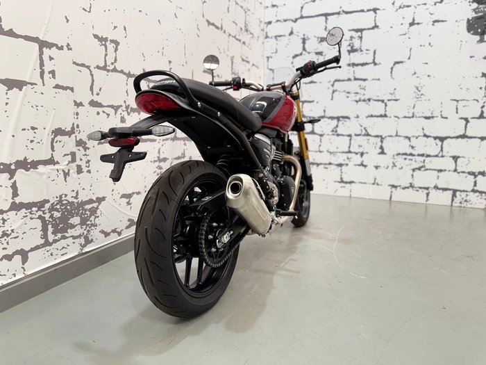 2025 Triumph Speed 400 Speed Four Red