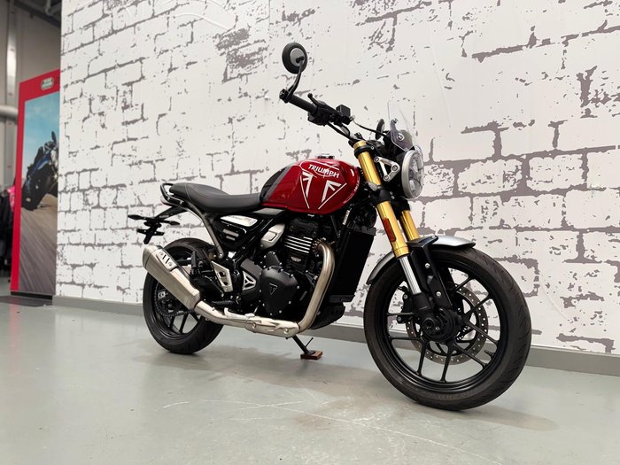 2025 Triumph Speed 400 Speed Four Red