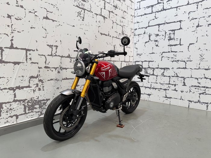 2025 Triumph Speed 400 Speed Four Red