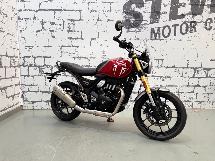2025 Triumph Speed 400 Speed Four Red