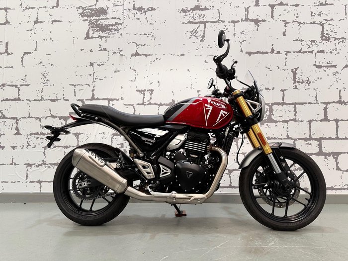 2025 Triumph Speed 400 Speed Four Red