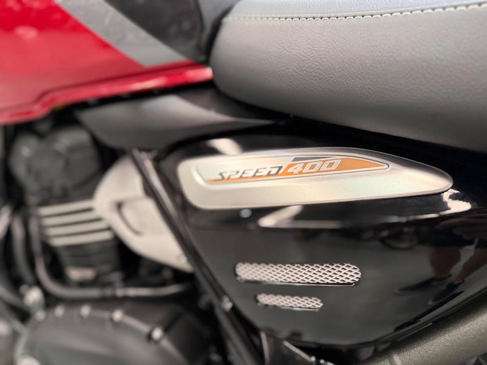 2025 Triumph Speed 400 Speed Four Red