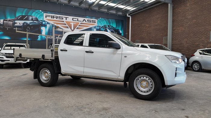2022 Isuzu D-MAX SX High Ride MY22 4x2 Mineral White