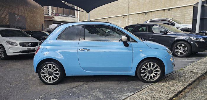 2014 Fiat 500C Lounge Series 3 Mediterranean Blue