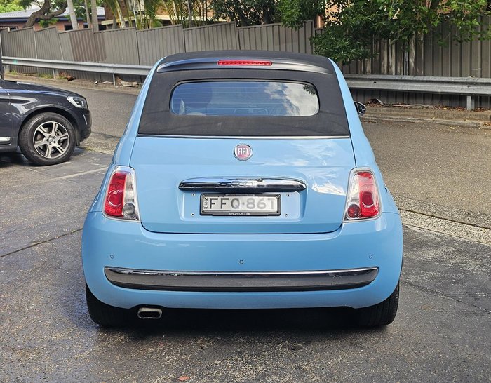 2014 Fiat 500C Lounge Series 3 Mediterranean Blue