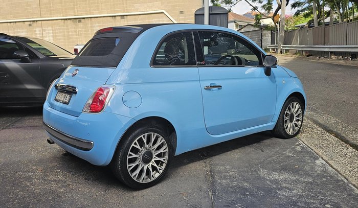 2014 Fiat 500C Lounge Series 3 Mediterranean Blue