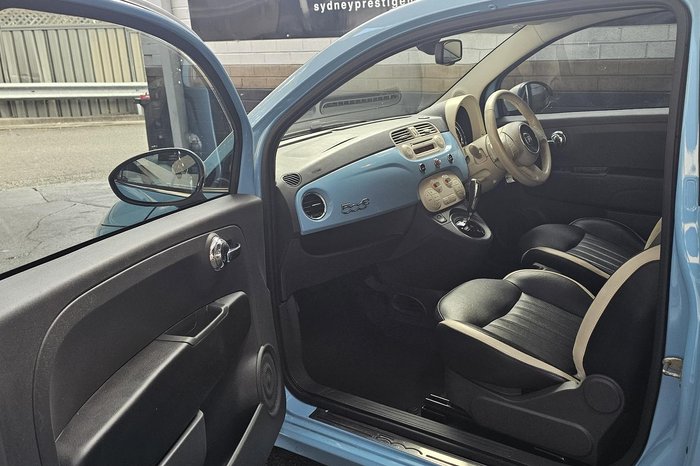 2014 Fiat 500C Lounge Series 3 Mediterranean Blue