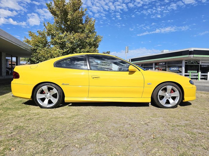 2004 Holden Monaro CV8 VZ Devil Yellow