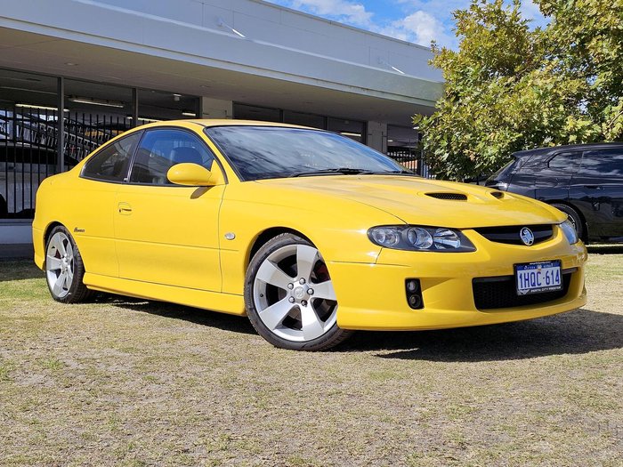 2004 Holden Monaro CV8 VZ Devil Yellow