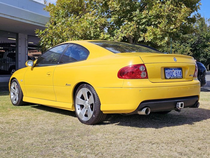 2004 Holden Monaro CV8 VZ Devil Yellow