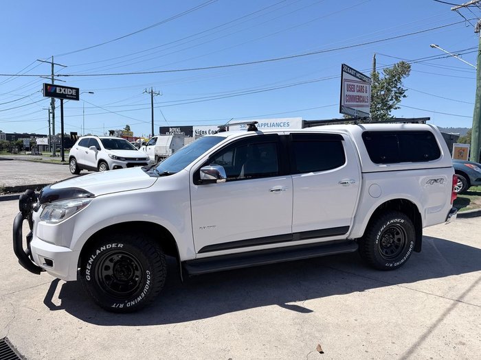 2014 Holden Colorado LTZ RG MY14 4X4 Dual Range Summit White