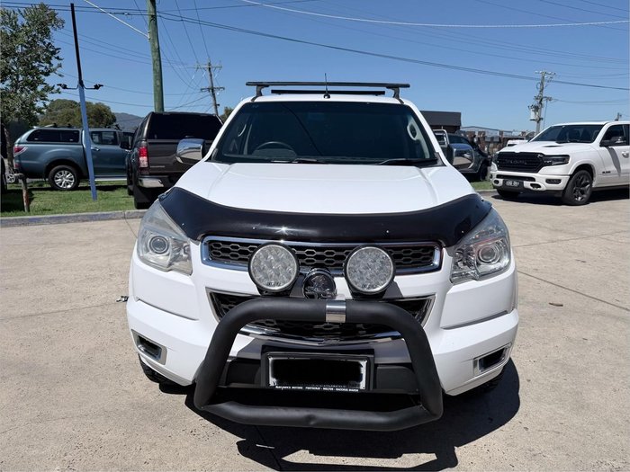 2014 Holden Colorado LTZ RG MY14 4X4 Dual Range Summit White