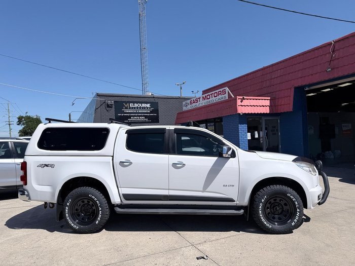 2014 Holden Colorado LTZ RG MY14 4X4 Dual Range Summit White