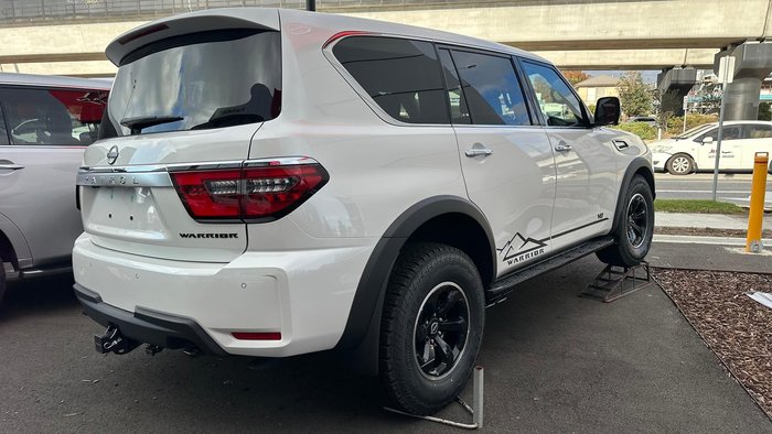 2026 Nissan Patrol Warrior Y62 MY26 4X4 Dual Range Moonstone White