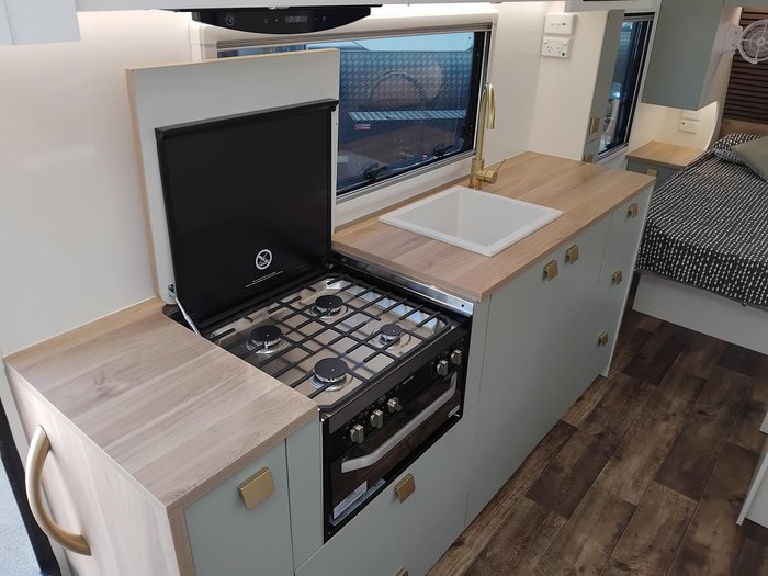 2026 New Age Caravans Brand New Model Manta Ray 20Ft Couples Full Composite