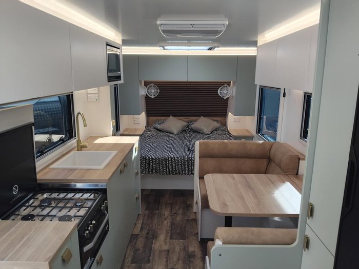 2026 New Age Caravans Brand New Model Manta Ray 20Ft Couples Full Composite
