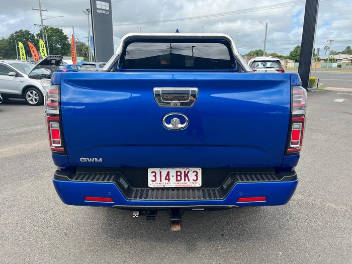 2021 GWM Ute Cannon-L NPW 4X4 Dual Range Blue Sapphire