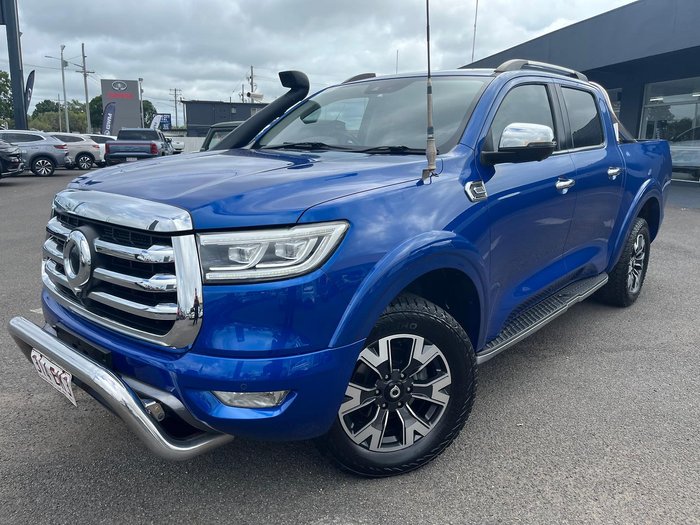2021 GWM Ute Cannon-L NPW 4X4 Dual Range Blue Sapphire