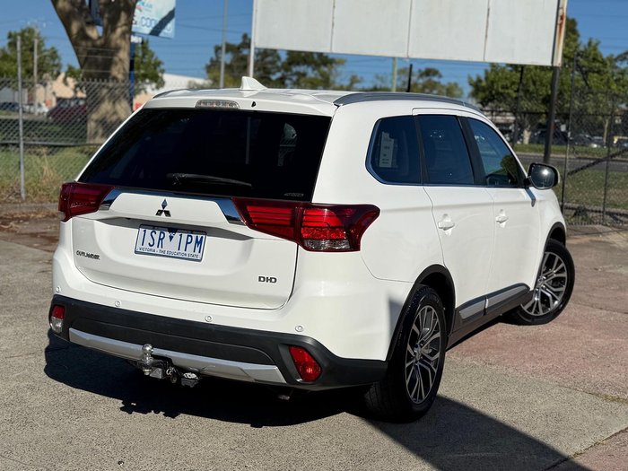 2016 Mitsubishi Outlander LS Safety Pack ZK MY17 4X4 On Demand White