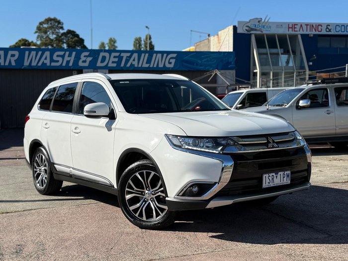 2016 Mitsubishi Outlander LS Safety Pack ZK MY17 4X4 On Demand White